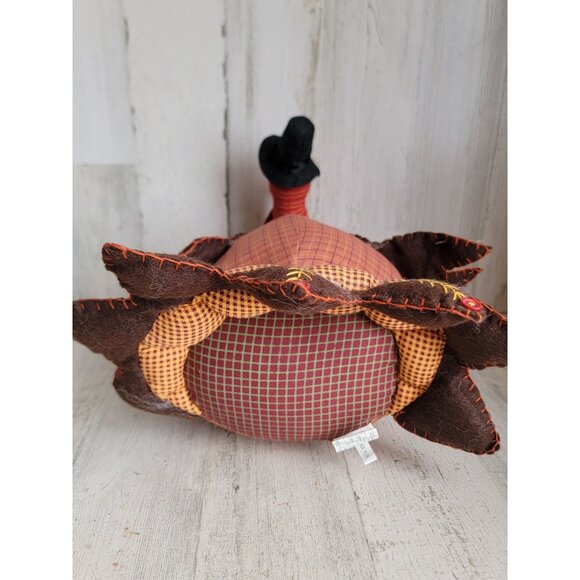 Plush pilgrim Turkey Thanksgiving unique home figure decorative‎ - Picture 5 of 6